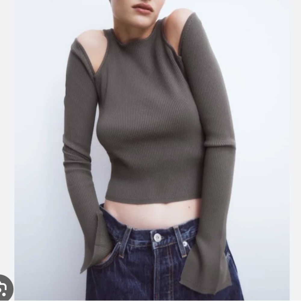 Zara cutout top
